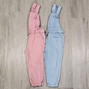 OshKosh B'gosh Toddler Girl Overalls Bundle - Size 3T